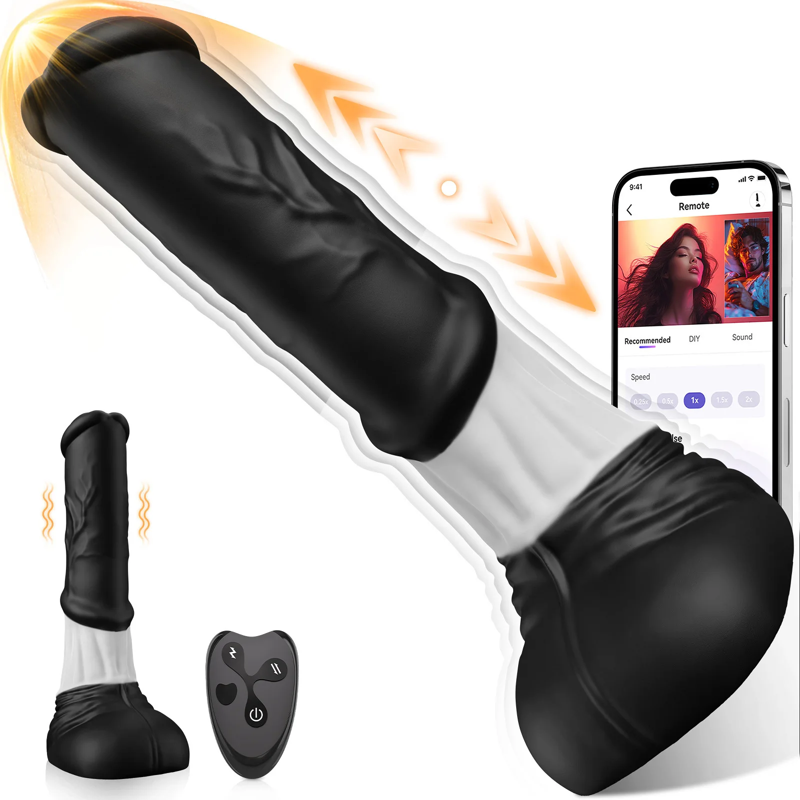 Электрический фаллоимитатор с Миостимуляцией - Ballzac - Balldildo Электрический фаллоимитатор с Миостимуляцией - Ballzac - Balldildo