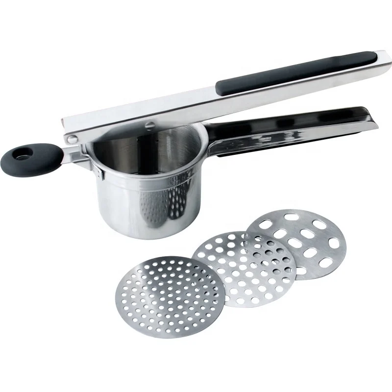 Kitchen Tool with Non-Slip Handle Potato Ricer - China Stainless Steel  Potato Ricer and Potato Ricer price