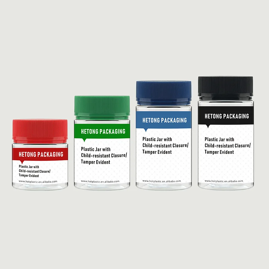 Pot noir coloré de 120 ml avec couvercle anti-ouverture pour emballage cosmétique
