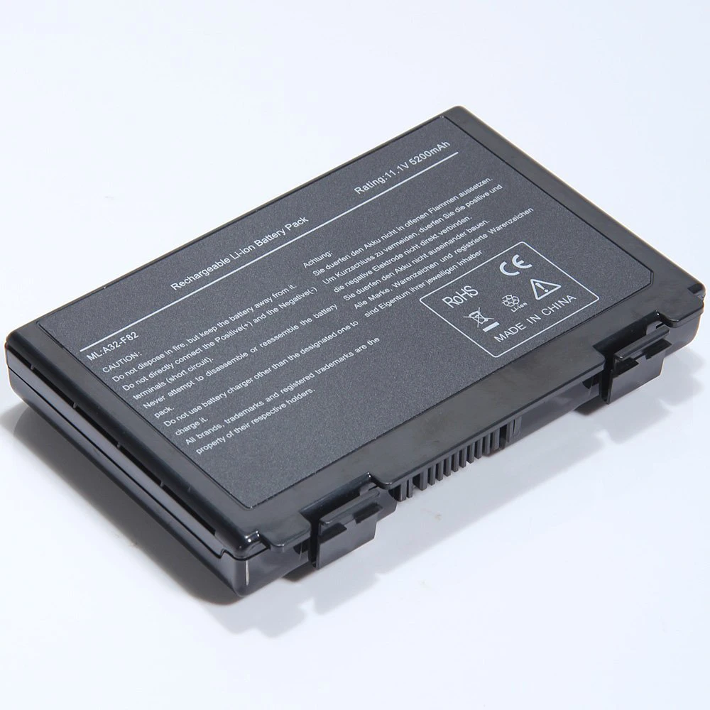 1v 5200mah laptop battery for asus k40ij k40in f52 f82 k40 k50 k