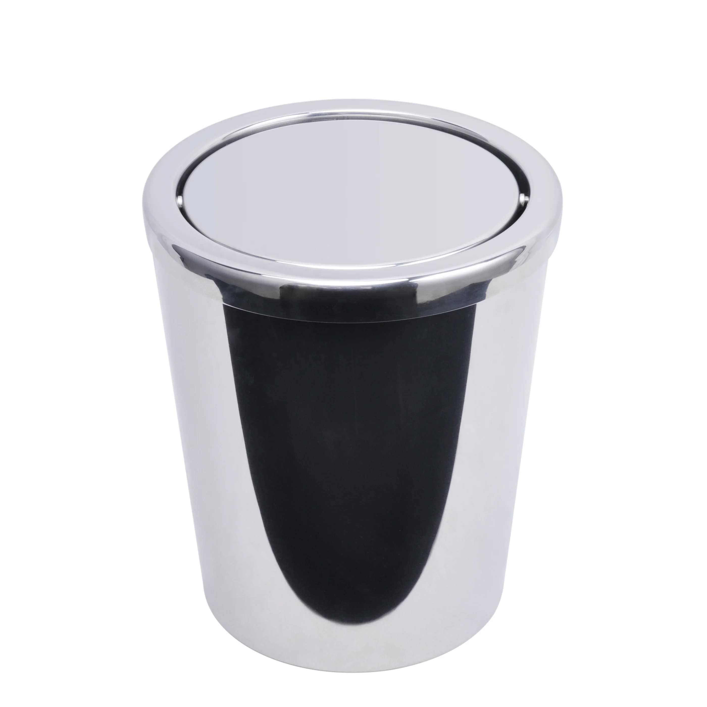 Mini Trash Can with Lid Small Tiny Mini Countertop Trash Cans for Desk Car Office Kitchen Swing Top Trash Bin