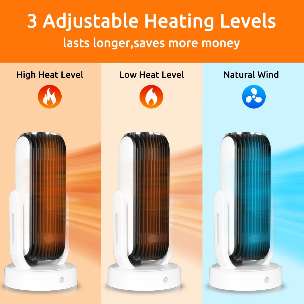 Wholesale 1000w Fast Heating Fan Winter Warmer Overheat Room Heating