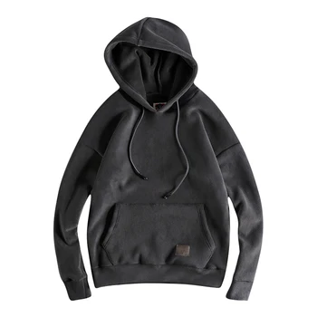 OEM Customized Fleece Thermal Youth Athletic Hoodie Casual Men's Pullover Sweater Coat