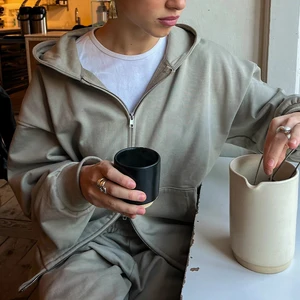 New Activewear 2026 Winter Heavyweight Women Sport Outfit Hoodies Tracksuit 2pcsvintage Zipper-up Ladies Loose Set