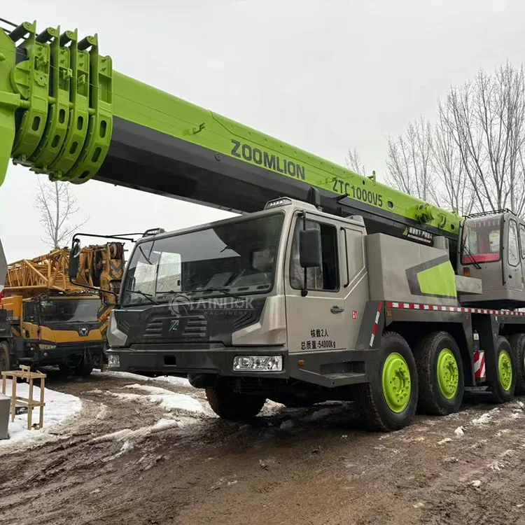 Zoomlion Truck Crane Used Truck Crane Ztc100v5 100 Ton Mobile Crane For ...