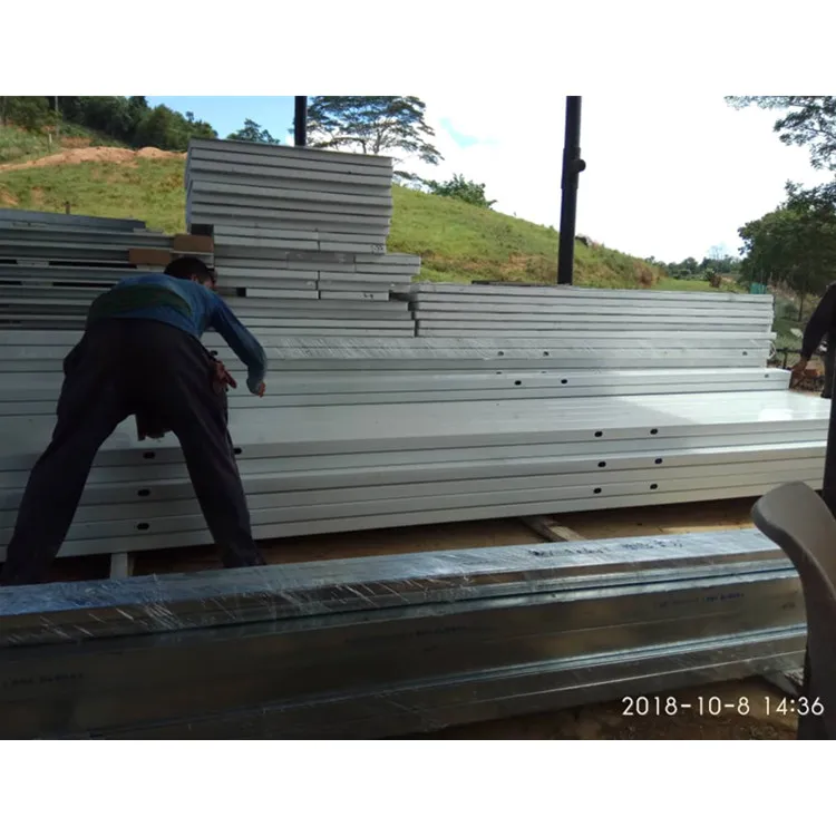 Casas prefabricadas de contenedores modulares de acero del proyecto de Malasia