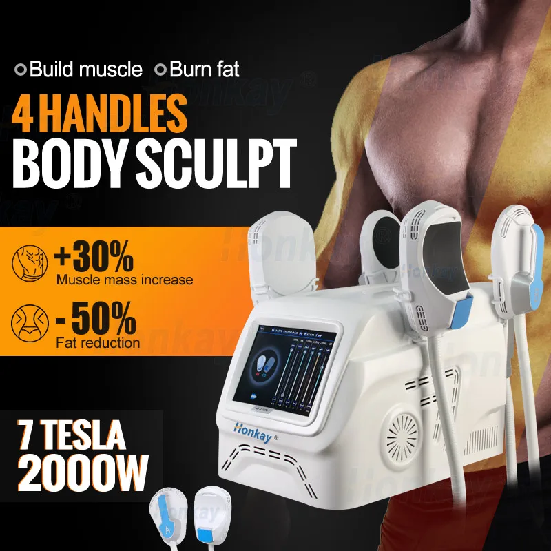 4 or 5 Handles Muscle Building Hip Lift Neo zero Muscle Stimulator Em Weight Loss Sculpt Bodi Shape Body Sculpting Machine