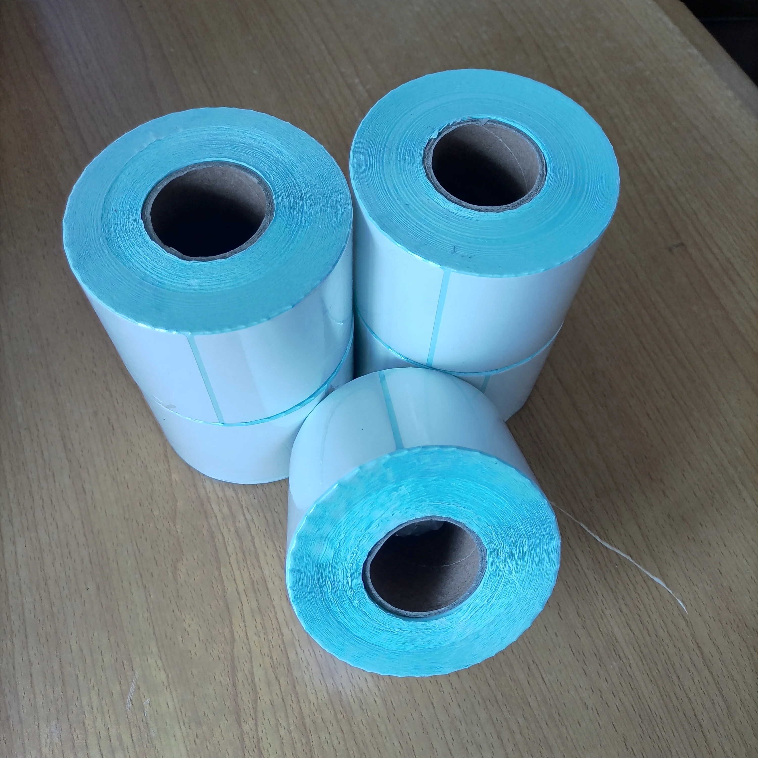 Popular Customized Custom Roll Dissolvable Labels Stickers 58X40MM