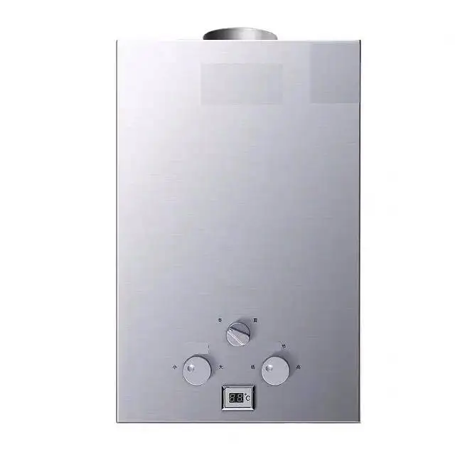 ЖК-дисплей зимний летний переключатель управления огнезащита медный теплообменник без резервуара мгновенные газовые водонагреватели