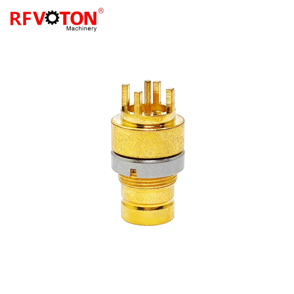 Factory Supply 1.6-5.6 Female Jack Bulkhead 1.6/5.6 L9 for FLex Pcb Cable Edge Rf Coaxial Connector Converter Connecteur (rf)