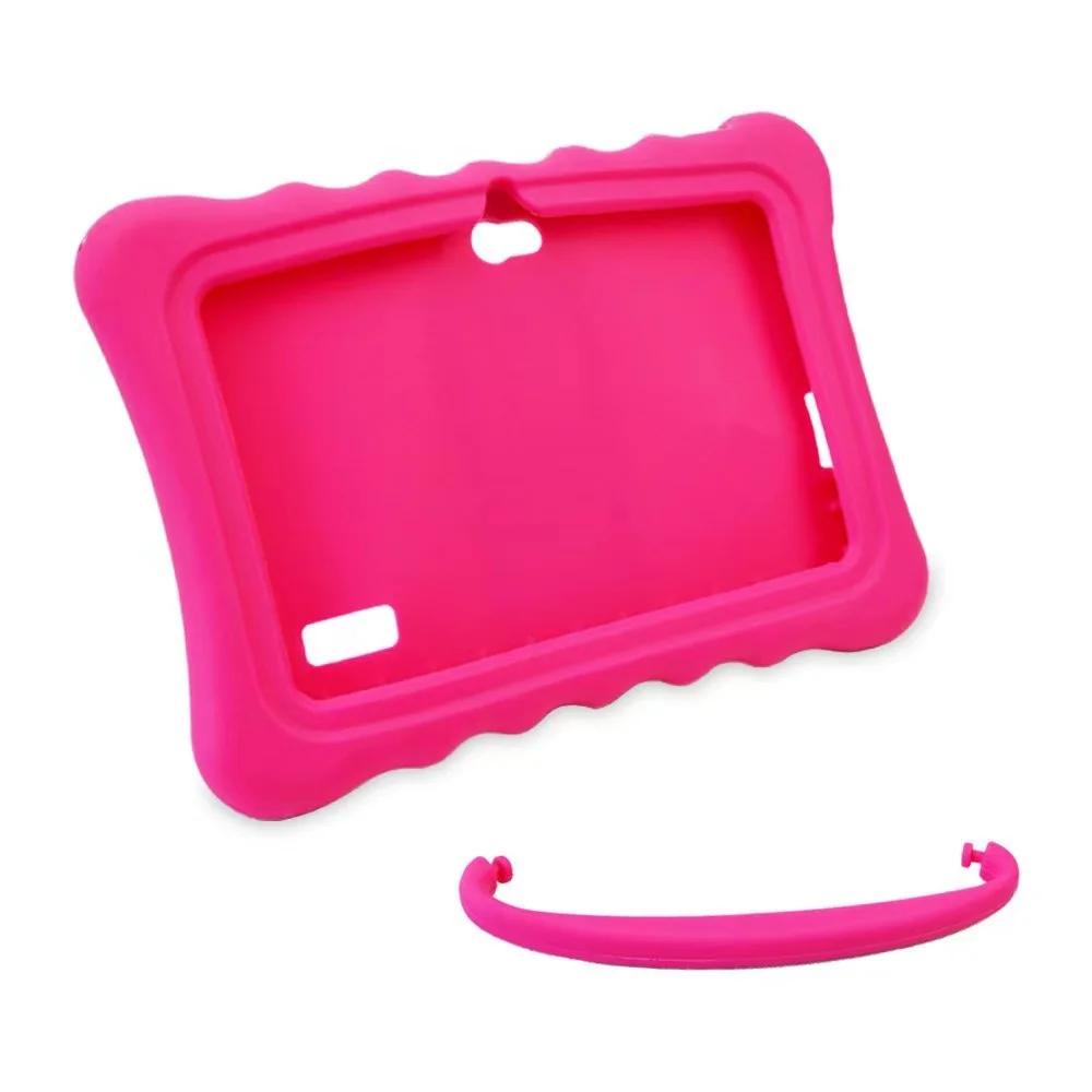 7 Inch Cheap Wifi Android Tablet Pc  with Silicon case for Kids Education