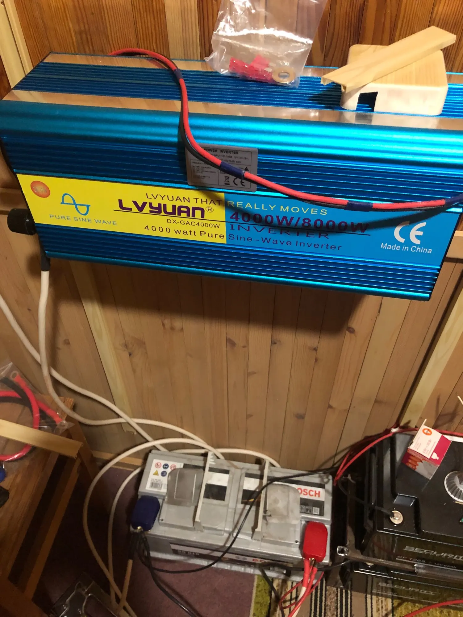 Lvyuan 4000w 8000w Dc 12v 24v To Ac 120v 230v Pure Sine Wave Inverter