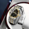936 Two-tone Black Face Steel Strap Model