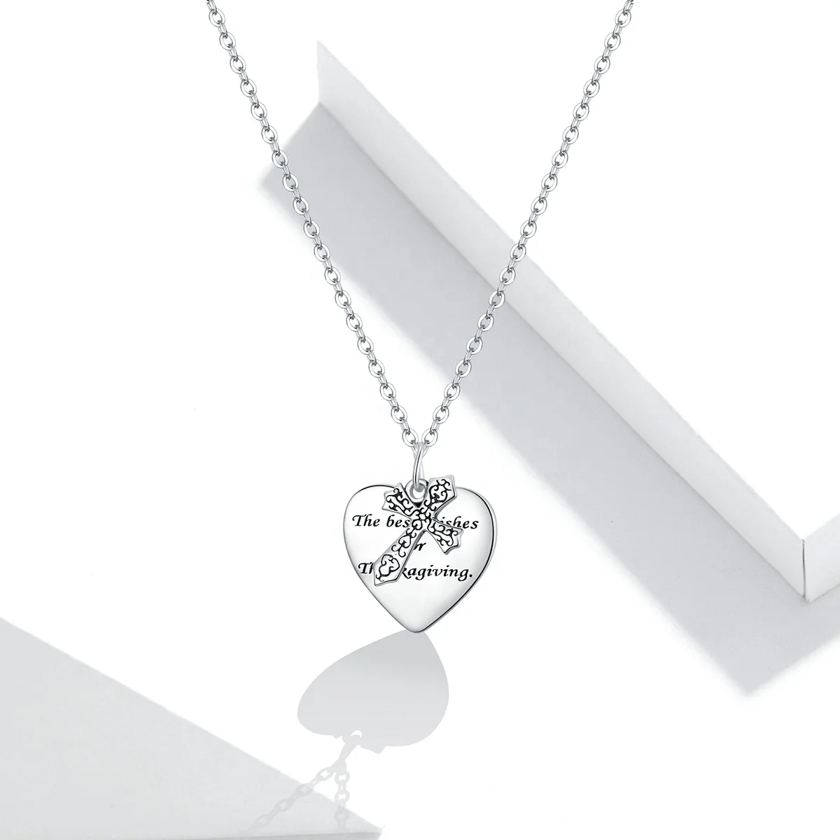 Women's Jewelry Chain Cross Crystals 