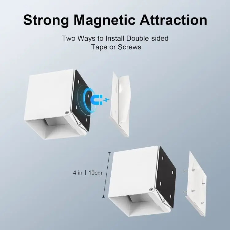 Remote APP Control Dimmable Motion Sensor LED Wall Sconce Lighting Cube RGB Light Rechargeable  Bedside Lamps Cordless Lamp