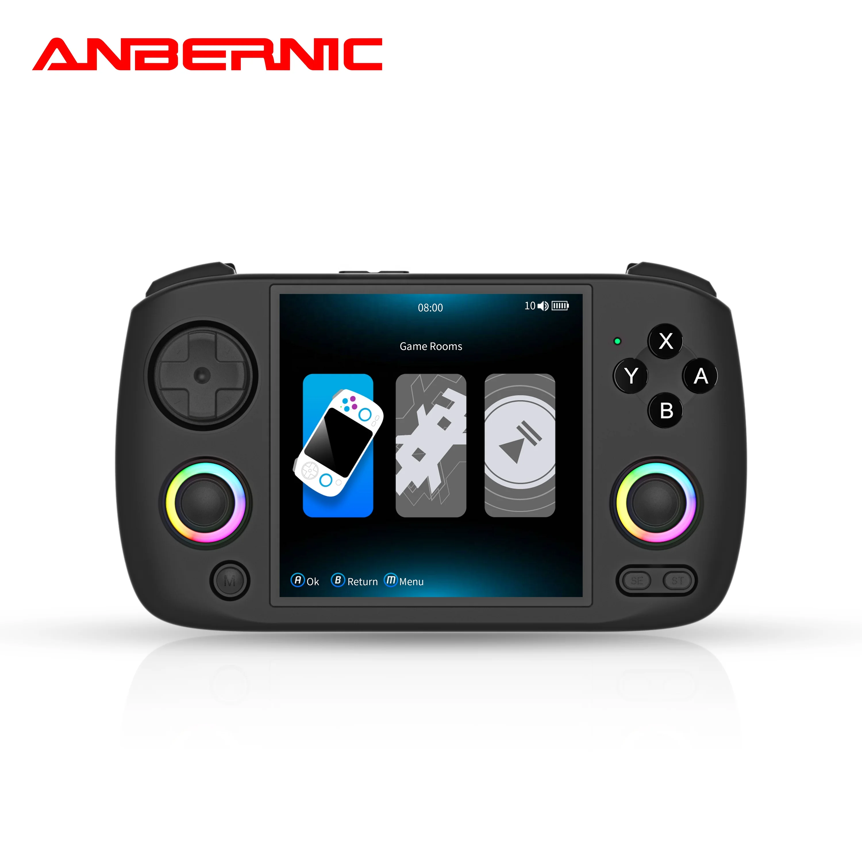 ANBERNIC RG CubeXX ブラック ANBERNIC RG CubeXX Game Console Black