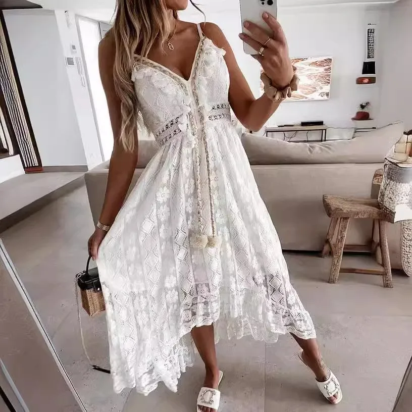 chinese dress ladies La Boheme Lace Dress