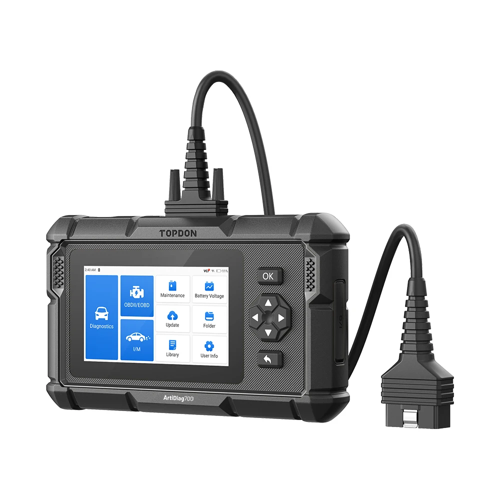 TOPDON AD700 Support Renault SGW Unlock Diagnose Faster Professional Obd2 Real-time Data Streaming Auto Diagnostic Scanner Tool