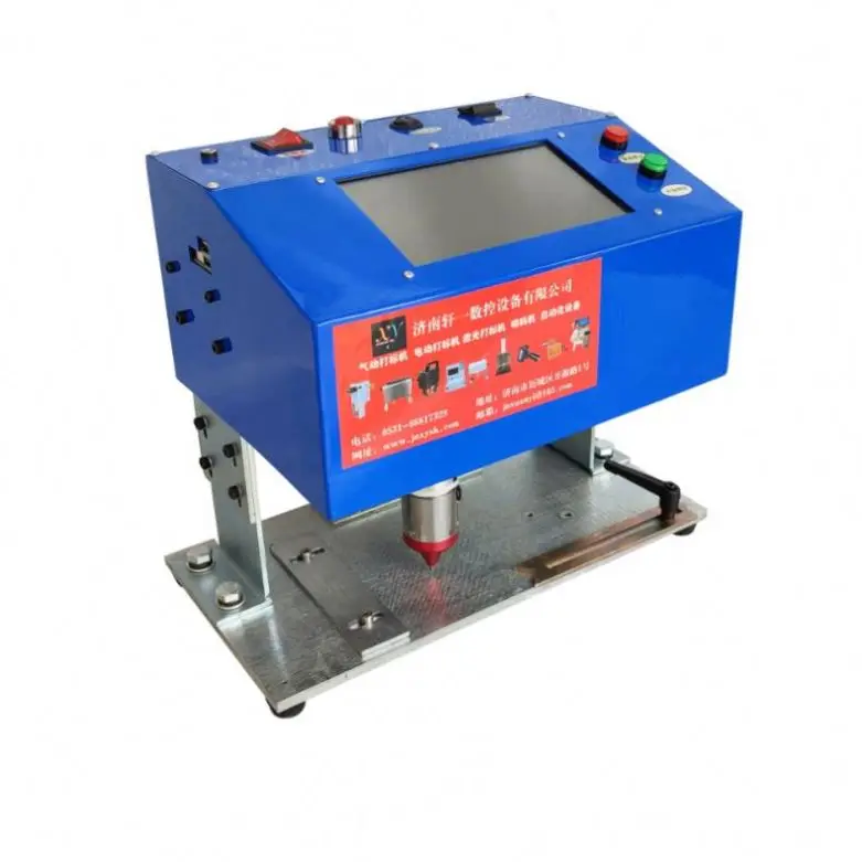 TEBAK XY/M2-D XY/M6-D 16040/16090 Nameplate / Sign / Serial Number / Vin Number Dot Peen Marking Machine for Plate / Stainless