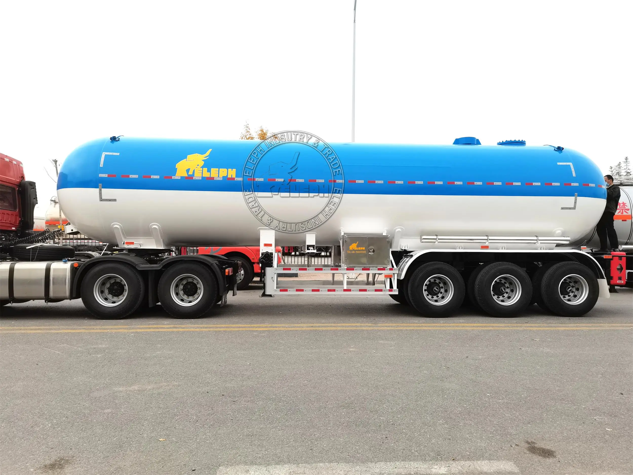 LPG, Butane , Propane Gas Lpg Tank Trailer for Sale| Alibaba.com