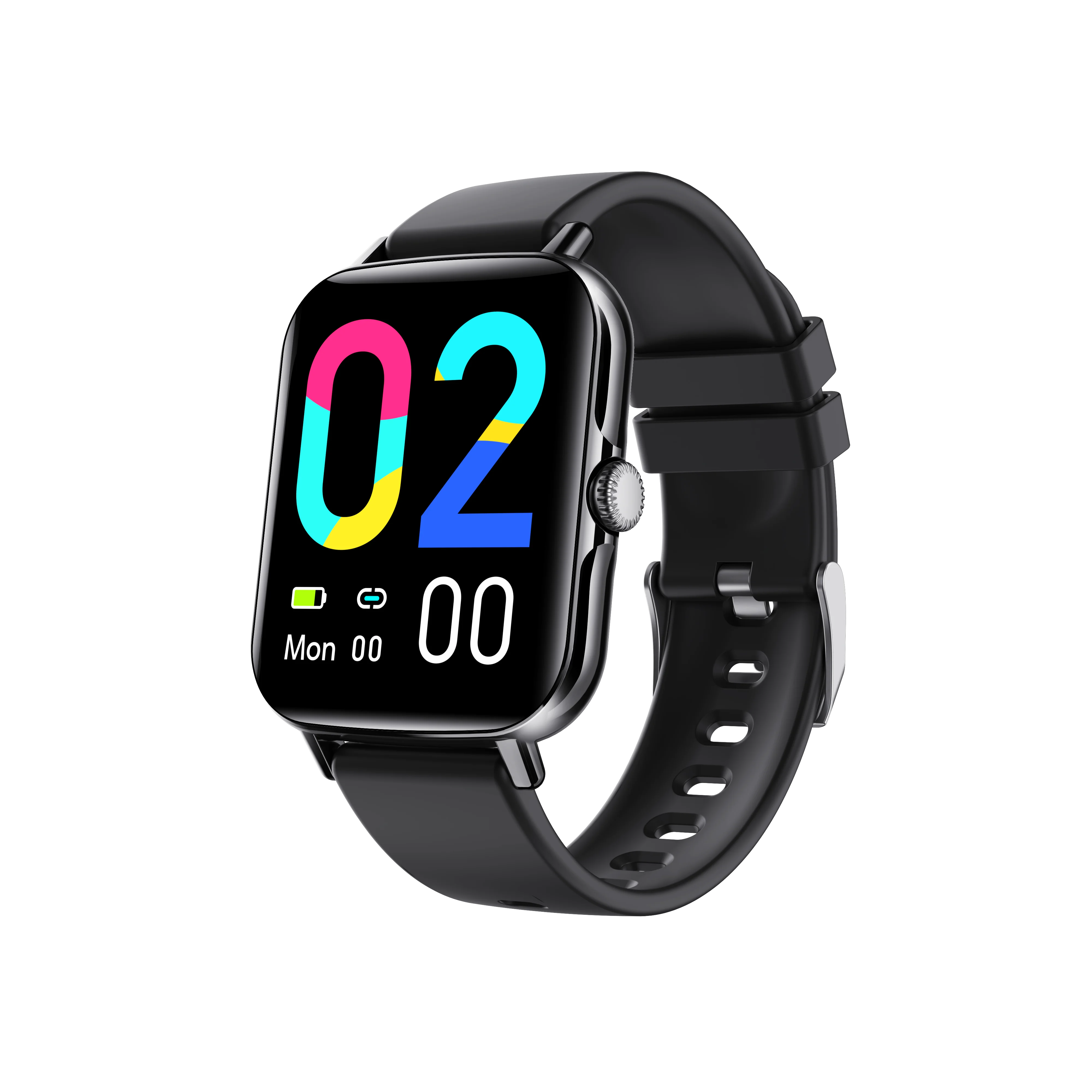F107 Smart Watch 2024 Hot Sale Large Screen Waterproof BLE Call Fitness Tracker Multi-Function Health Monitor