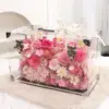 Caja de Flores para Equipaje - Serie Rosa Jardín de Rosas