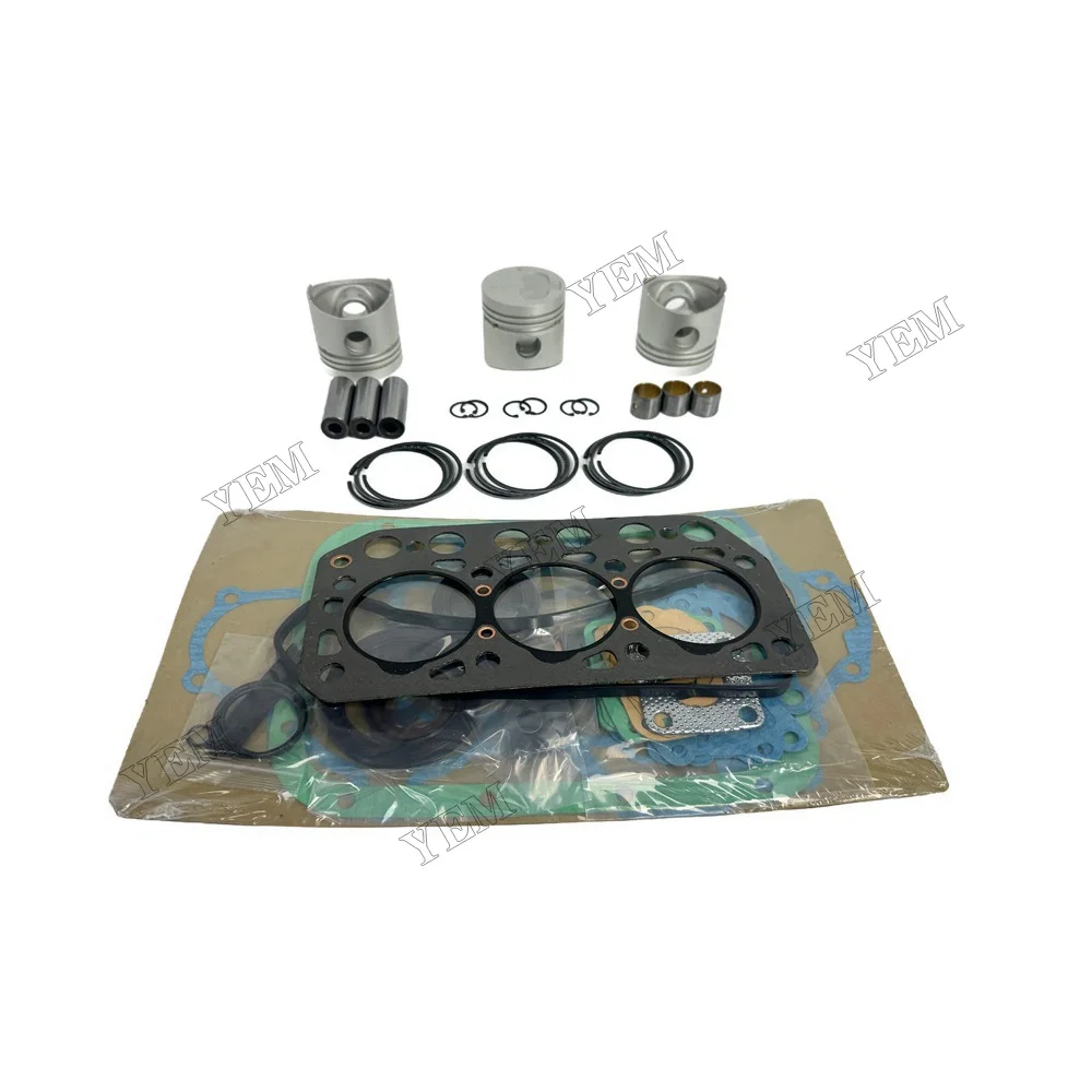 K3E Engine Rebuilding Kit With Cylinder Gasket Set Piston Rings Fits for Mitsubishi Engine Replacement Parts 3