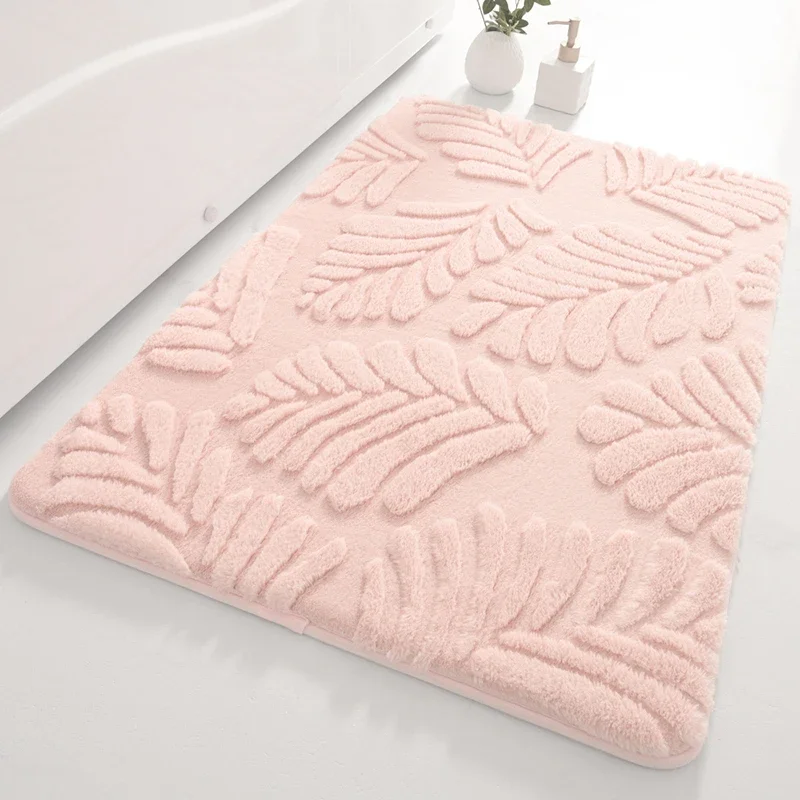 40*60cm Cheap Factory Customize Bath Rug With Strong Water Absorbing Skid Resistant Bath Mat For Indoor Outdoor