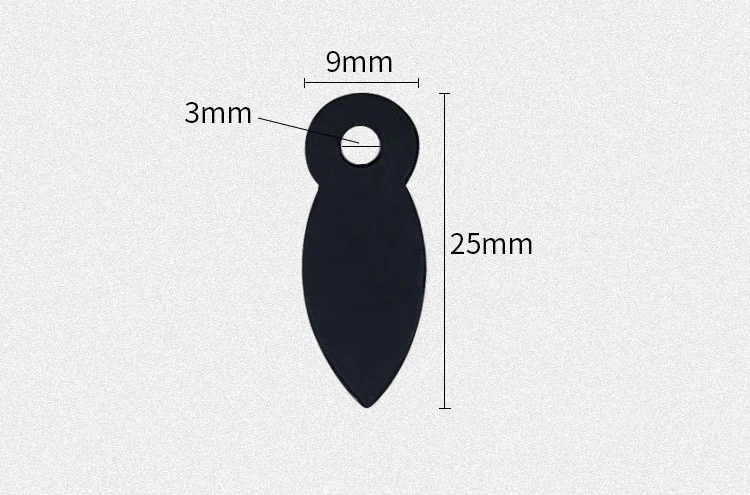 Black Color Picture Frame Turn Button With Screw for Small Frames Metal Material Turn Clip Photo Frame Accessories