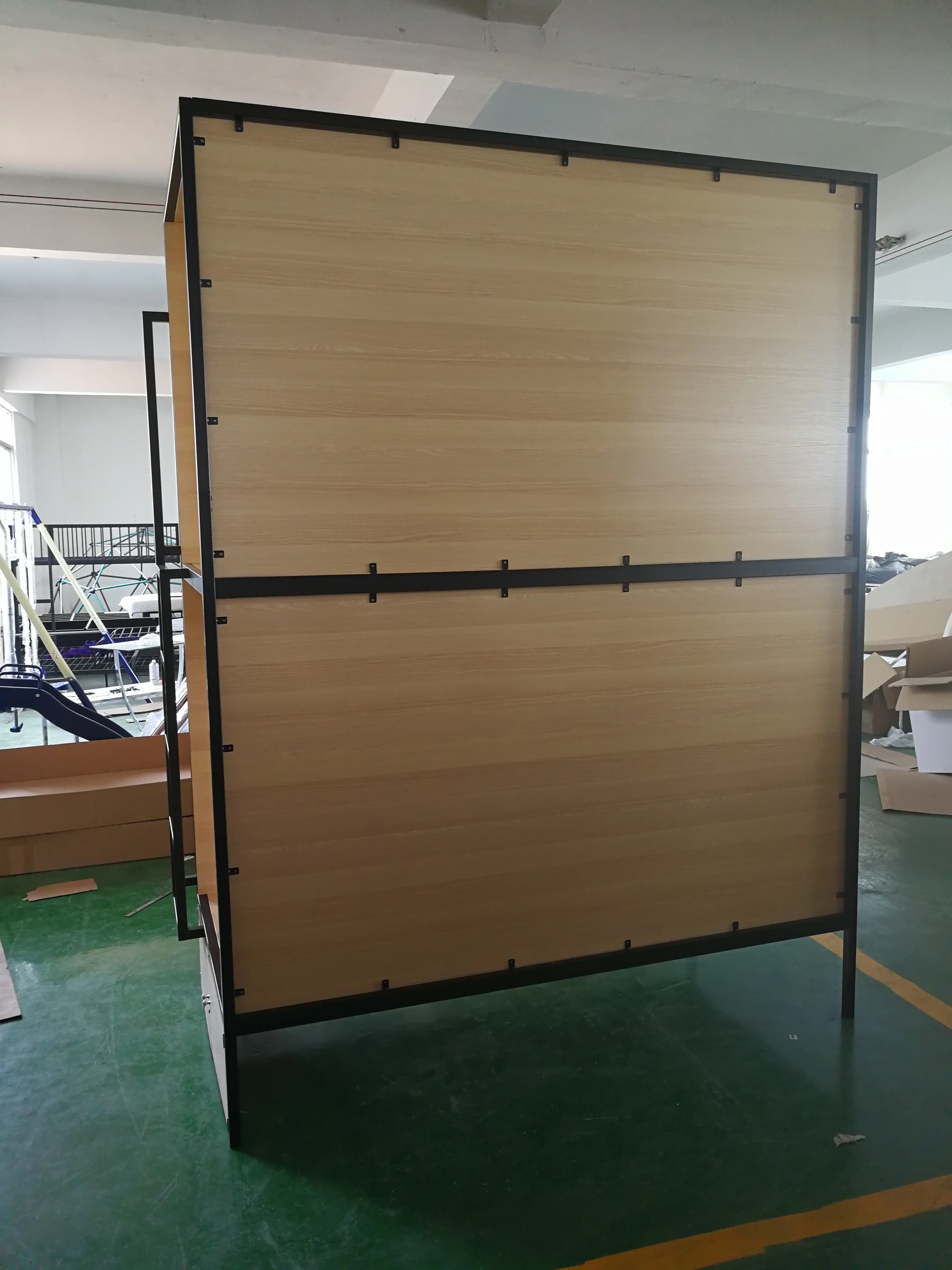 Hostel Horizontal Soundproof Sleeping Pod Capsule Sleepbox Metal Frame Hotel Bunk Bed