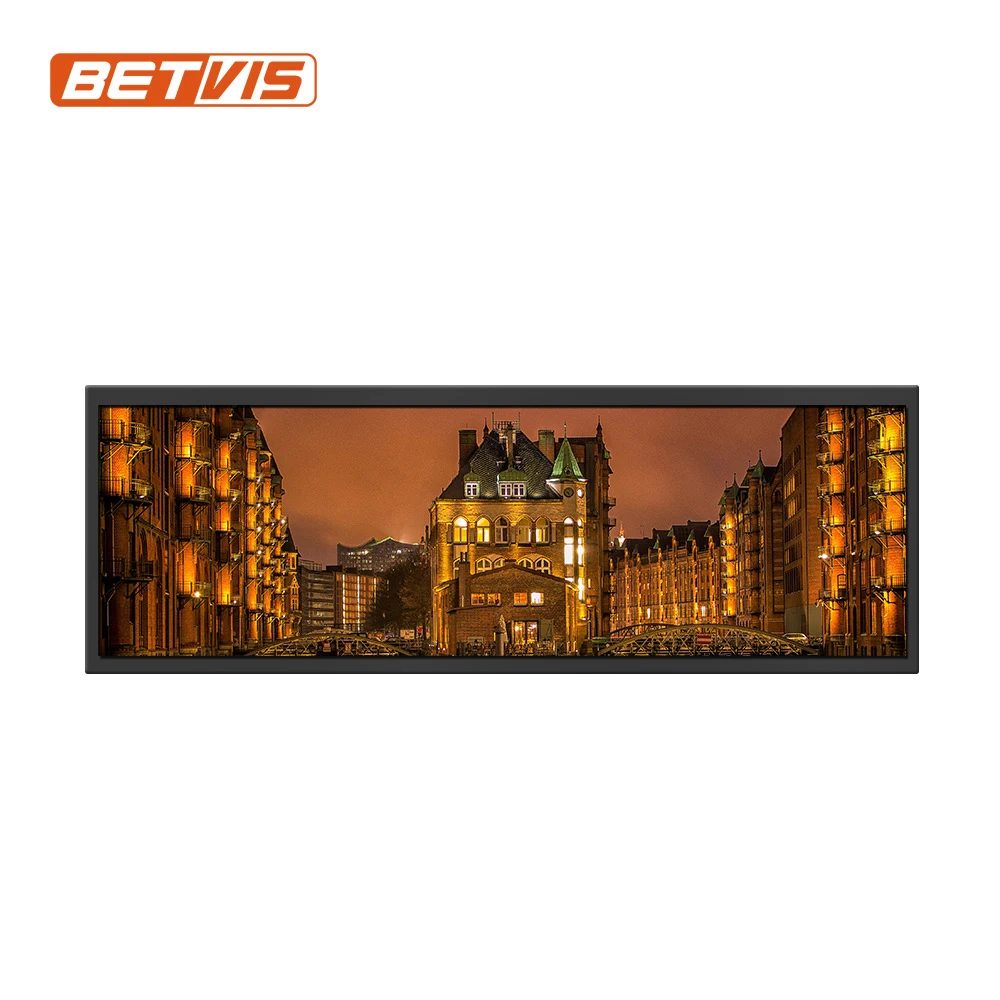 38 Inch Stretch bar Lcd Display With ultra Wide Screen