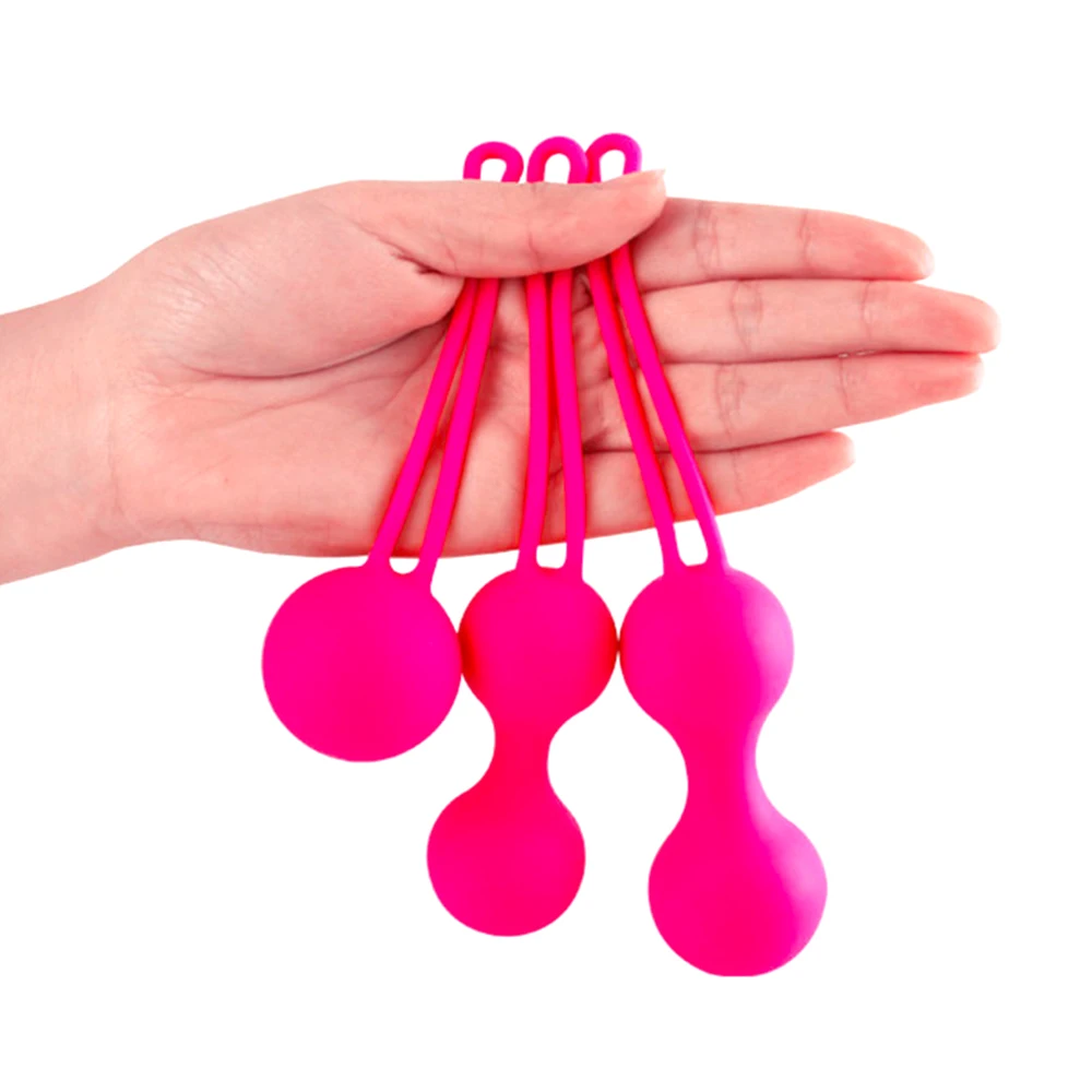 Safe Silicone Postpartum Recovery Vaginal Tighten Exercise Balls Female  Adult Sex Toy Kegel Ball for Women