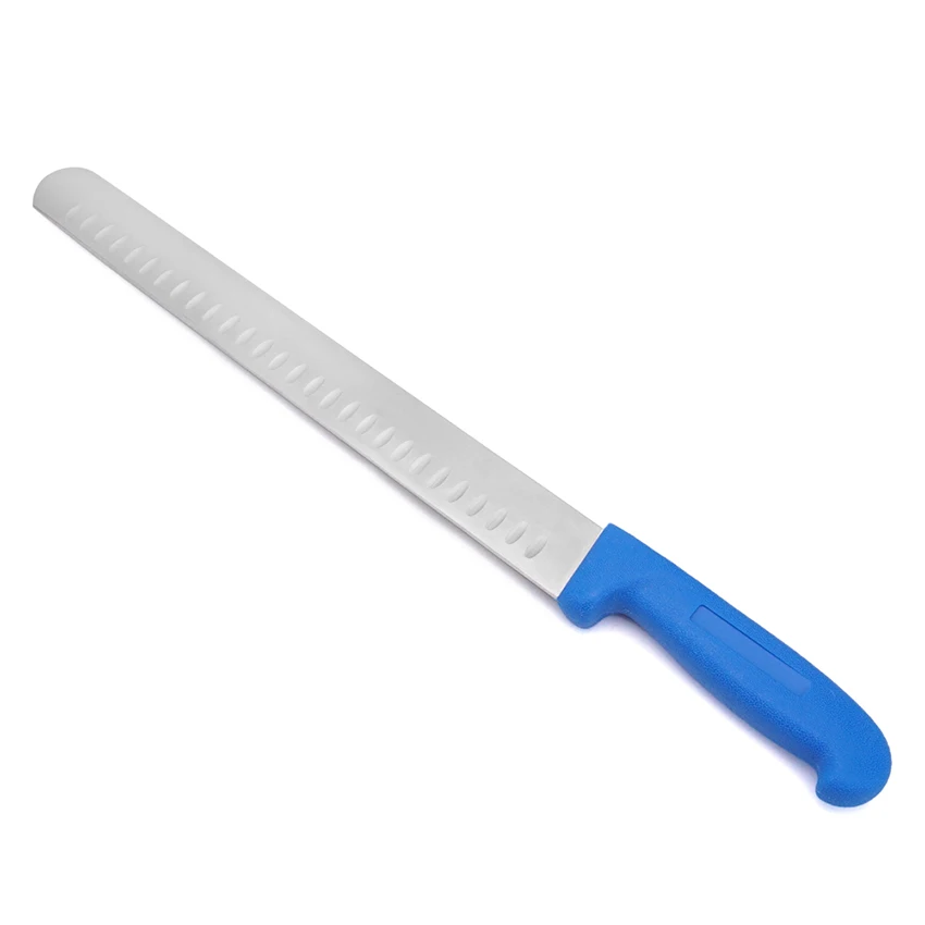 12 Inch Ultra Sharp Stainless Steel Ham Knife Ergonomic Design - Best for Slicing Roasts, Meats