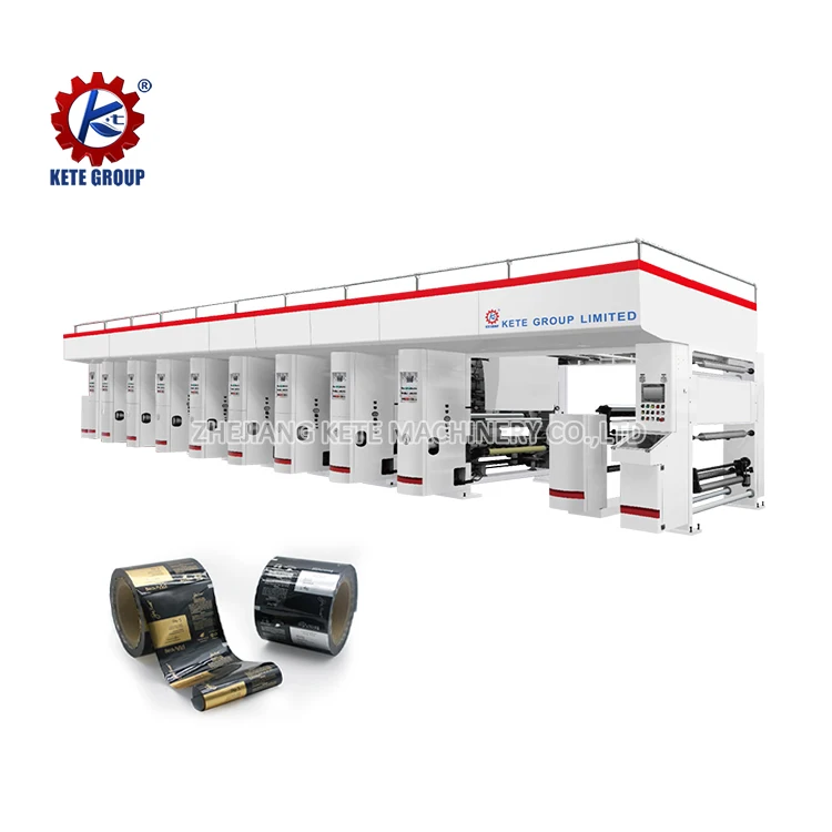6 Color 8 Color Gravure Printing Machine for Wallpaper Production Line BOPP Intaglio Printing Machines Price