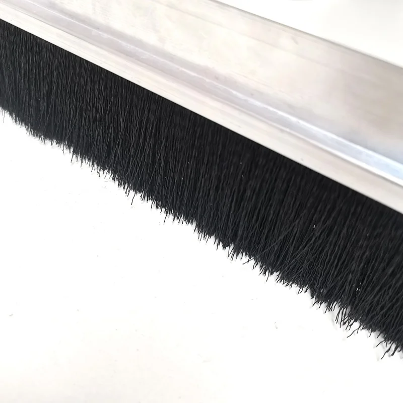 Stormguard Wood Draught Excluder Bottom Roll Door Seal Brush 10x10