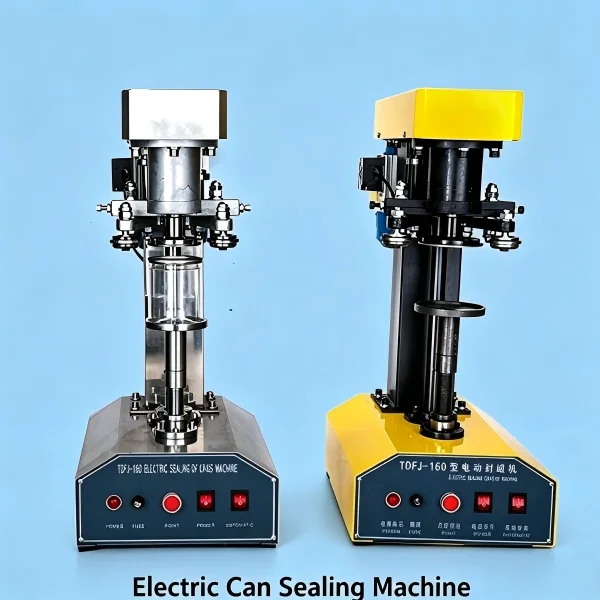 TEBAK TDFJ-160 Electric Can Filling and Sealing Machine | Automatic Aluminum Tin Can Sealer for Juice, Water and Beverage