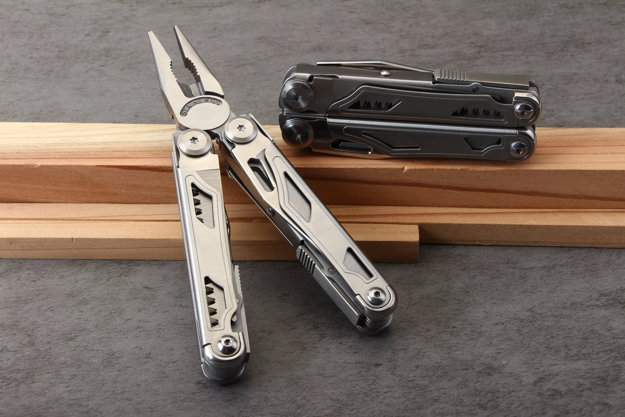 High Grade Full Stainless Steel Multifunction Multi Tool Plier Outdoor ...