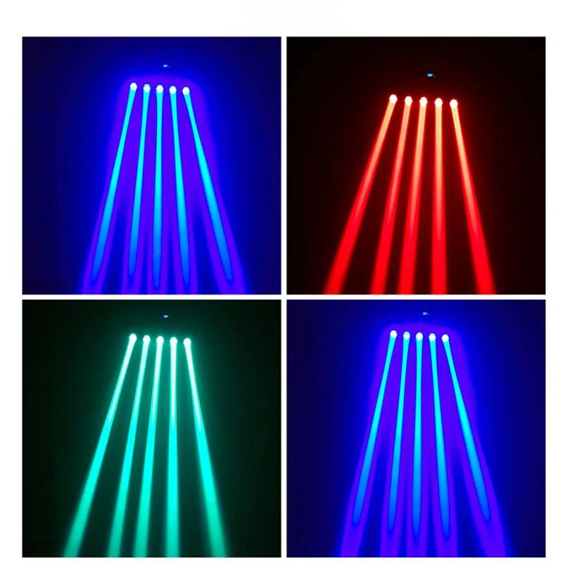 5.5インチ DJ,LIVE,ステージ用 5 in 1 DJ Lights | Multi-Function LED DJ Lights | AVMaxx