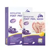 Mascarilla exfoliante para pies Appti Lavender, 5 pares/caja.