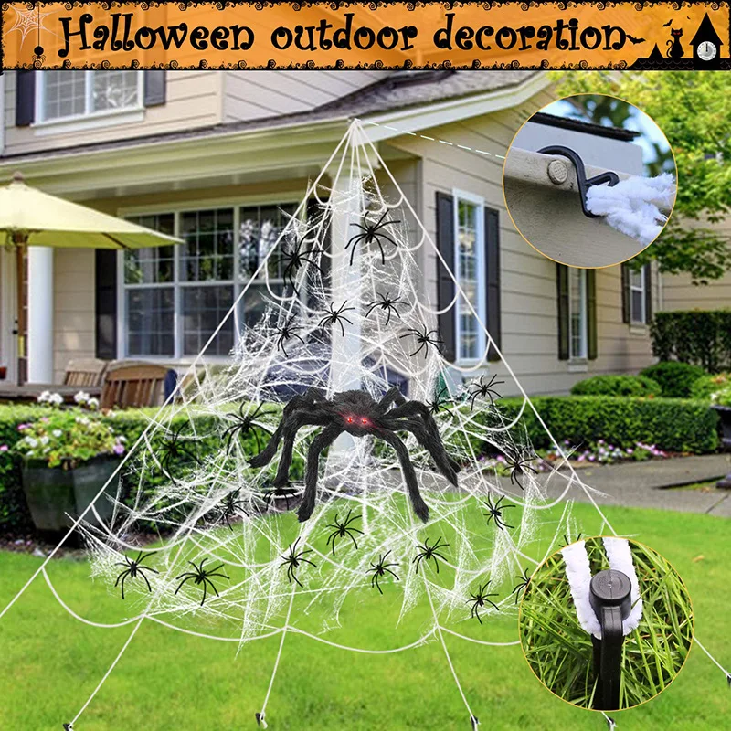 Decorazione spaventosa ma super economica per Halloween