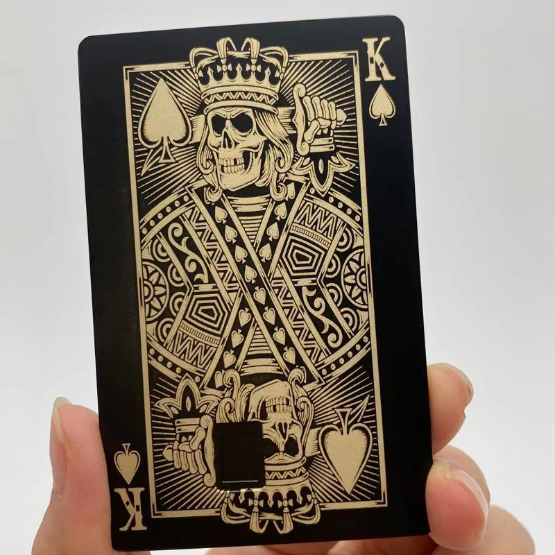 Alibaba.com: Twin Hologram Gold Metal Bank Card with Chip, Low MOQ ...