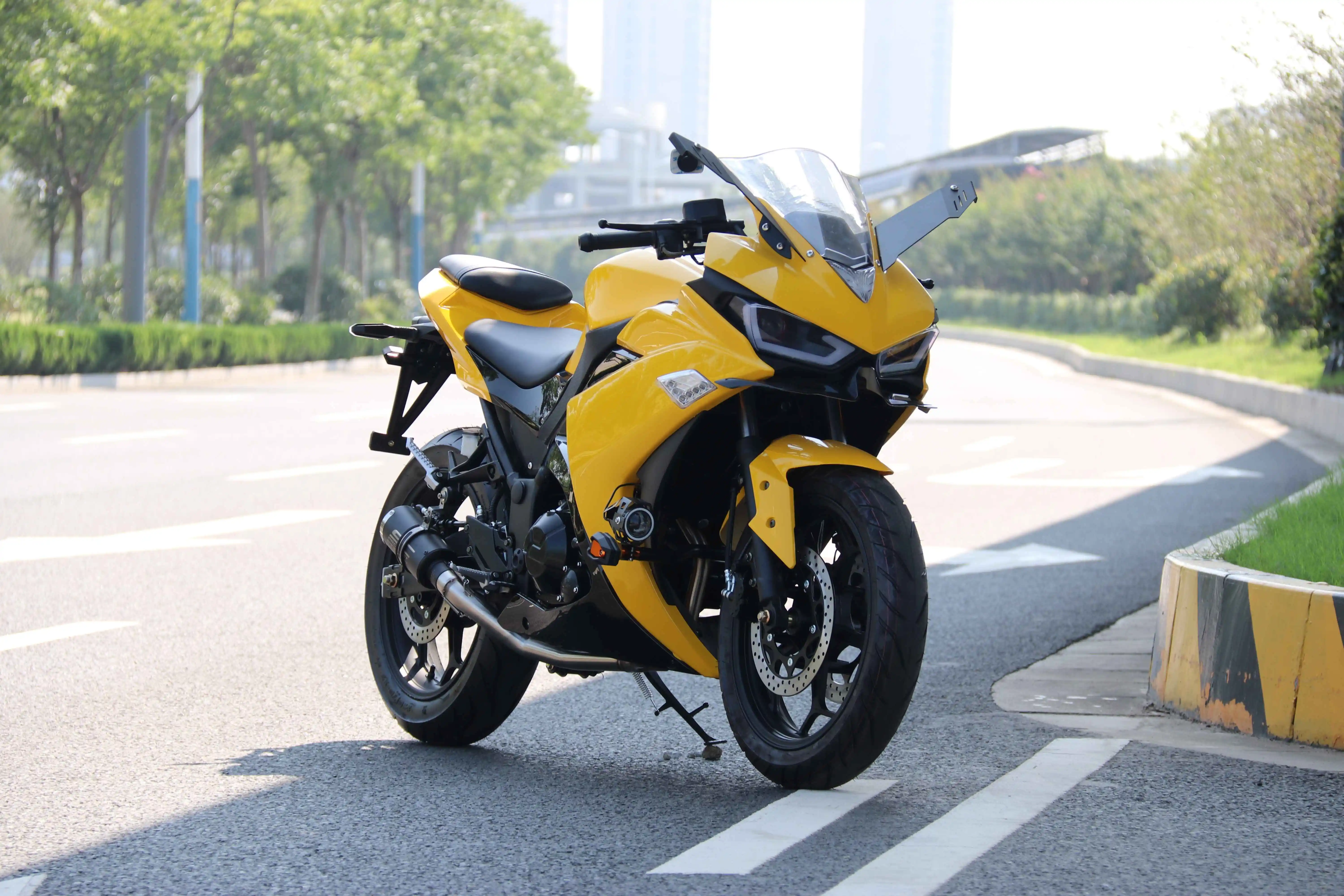 New Kawasaki Ninja R3 Streebike Mini Moto 400cc Classic Diesel Motor ...