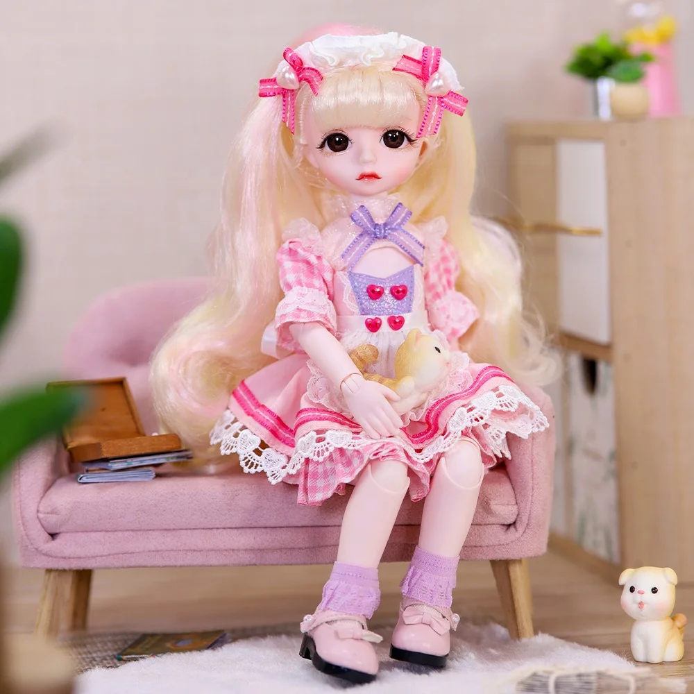 Dream Fairy 1/6 BJD Doll Full Set Anime Figure SD Resin Toy DIY Gift Tiny  Baby Cute Realistic Cute Baby Doll