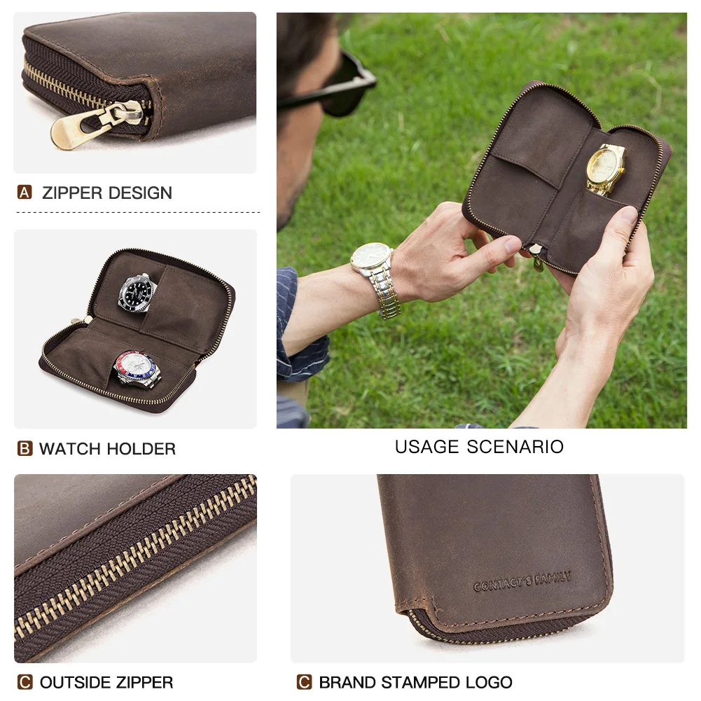 Кожаная коробка для