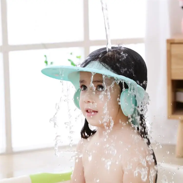 Super high elastic processing caps for hair Childre bathing protection Kids bath shampoo cap baby shower cap