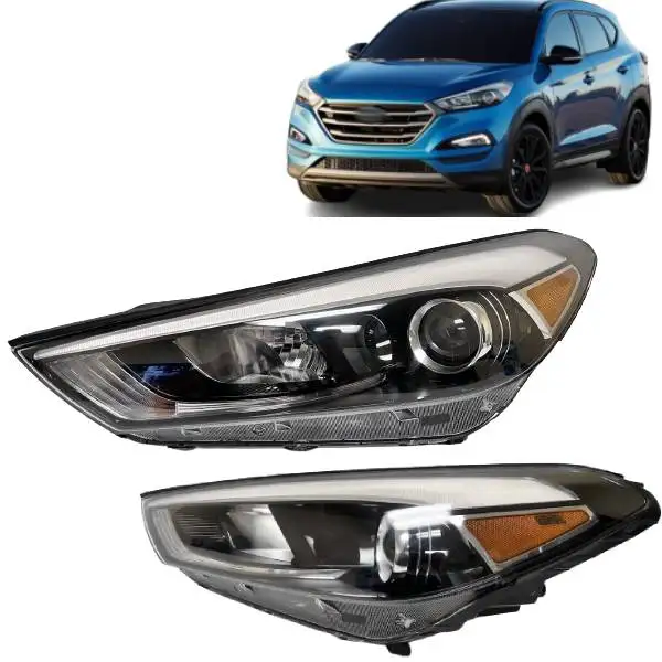 auto parts Halogen W/ LED OEM Insurance Headlight  headlamp usa for 2016-2018 Hyundai Tucson