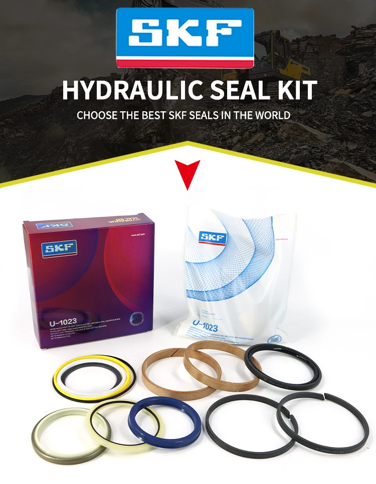 Hot Sales Skf Hydraulic Arm Boom Bucket Cylinder Seal Kits For Cat