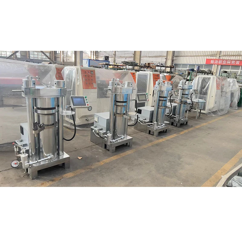Automatic Hydraulic PLC Control Avocado Sesame Peanut Sunflower Seeds Oil Press Machine