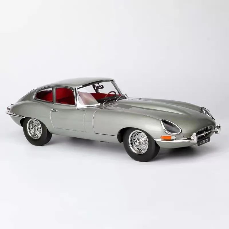 Norev 1:12 Grey Metallic Jaguar E-Type Car Model for Collection