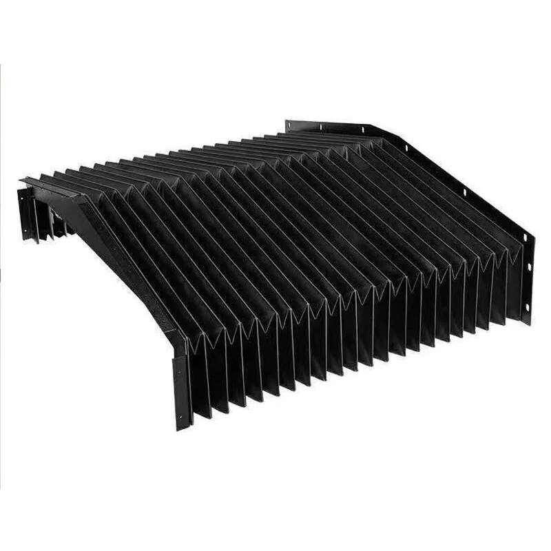 CNC Plastic PVC fabric bellows cover telescopic accordion flexible cover